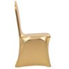 vidaXL 6 Stk. Stretch-Stuhlhussen Golden