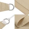 vidaXL Sonnensegel Oxford-Gewebe Quadratisch 6x6 m Beige