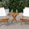 vidaXL Tischplatte 40x40x2,5 cm Achteckig Massivholz Teak