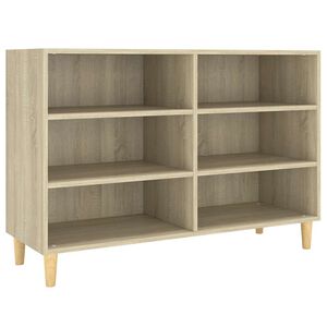 vidaXL Sideboard Sonoma-Eiche 103,5x35x70 cm Holzwerkstoff
