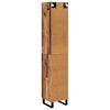 vidaXL Highboard Altholz 34,5 x 34 x 180 cm Holzwerkstoff