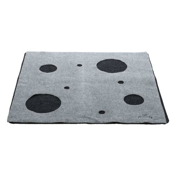 TRIXIE Katzenspielmatte Adventure Carpet Grau