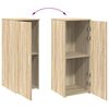 vidaXL Lagerschrank Sonoma-Eiche 40x45x103,5 cm Holzwerkstoff