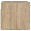 vidaXL Wandschrank Sonoma-Eiche 80x35x36,5 cm Holzwerkstoff