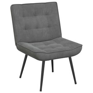 vidaXL Relaxsessel Dunkelgrau 64x74x84 cm Samt