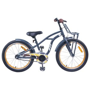 vidaXL Kinderfahrrad 20 Zoll f&uuml;r 6-11 Jahre alt Dunkelgrau