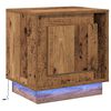 vidaXL Nachttisch 2 pcs Altholz 44 x 34,5 x 45 cm Holzwerkstoff