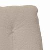 vidaXL Sessel Hellgrau 61 x 78 x 98 cm Sherpa-Stoff