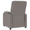 vidaXL Relaxsessel Taupe Stoff