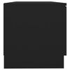 vidaXL TV-Schrank Schwarz 80x35x36,5 cm Holzwerkstoff