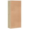 vidaXL Schuhschrank Sonoma-Eiche 80x39x178 cm Holzwerkstoff