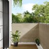 vidaXL Balkon-Sichtschutz Beige 120x1000 cm 100 % Polyester-Oxford