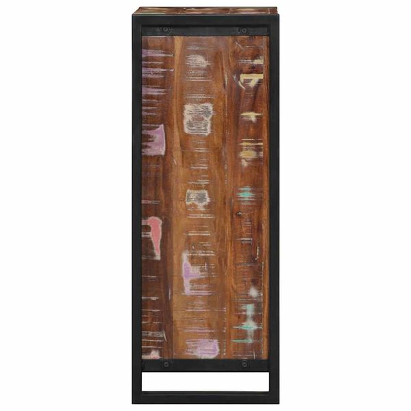 vidaXL Nachttisch 40x30x80 cm Altholz Massivholz