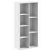 vidaXL B&uuml;cherregal Wei&szlig; 50x25x105 cm Holzwerkstoff