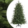 vidaXL K&uuml;nstlicher klappbarer Weihnachtsbaum 120 cm PVC und Metall