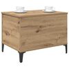 vidaXL Couchtisch Artisan-Eiche 60 x 44,5 x 45 cm Holzwerkstoff