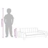 vidaXL Kindersofa Schwarz 90x53x30 cm Kunstleder