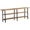 vidaXL Konsolentisch 180x35x70 cm Massivholz Mango