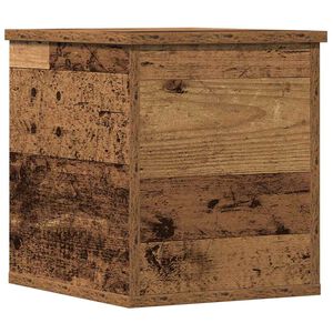 vidaXL Aufbewahrungsbox Altholz 30 x 35 x 35 cm Holzwerkstoff