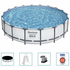 Bestway Steel Pro MAX Stahlrahmen-Pool-Set 549x122 cm