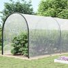 vidaXL Transparente Plane mit &Ouml;sen 12x12 m Polyethylen