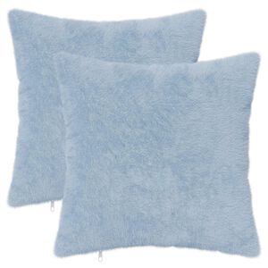 vidaXL Kissenbezug 2 stk. HEERLEN Himmelblau 35 x 35 cm