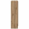 vidaXL Bücherschrank Artisan-Eiche 82,5x30,5x115 cm Holzwerkstoff