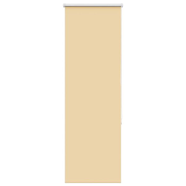 vidaXL Verdunkelungsrollo Beige 55x150cm Stoffbreite 50,7 cm Polyester