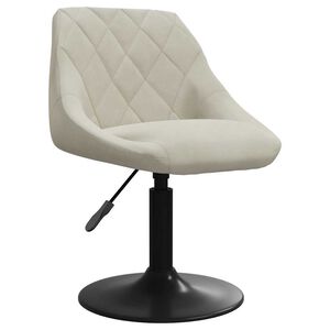 vidaXL Barhocker Creme Samt
