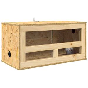 vidaXL Terrarium Braun 60 x 30 x 30 cm OSB