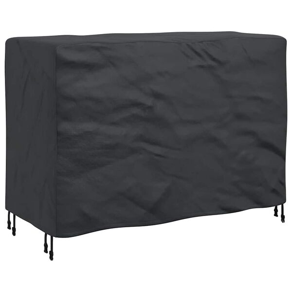 vidaXL M&ouml;belbezug Uni Schwarz 140 x 70 x 90 cm 600D