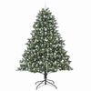 vidaXL Künstlicher Weihnachtsbaum mit 300 LEDs Grün 160 x 160 x 240 cm