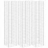 vidaXL Gabionen-Hochbeete 3 Stk. 30x30x150 cm Eisen