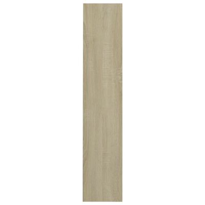 vidaXL Wand-Schuhschrank Sonoma-Eiche 80x18x90 cm Holzwerkstoff