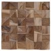 vidaXL Wandpaneel 11 stk. Natur 30 x 30 x 2 cm
