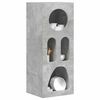 vidaXL Sideboard Beton Grau 40 x 35 x 100,5 cm Holzwerkstoff