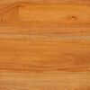 vidaXL EckTVSchrank Natur 79 x 40 x 46 cm Massives Mahagoni Holz