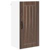 vidaXL Wandschrank LUCCA Brauneiche 40 x 31 x 80 cm Holzwerkstoff