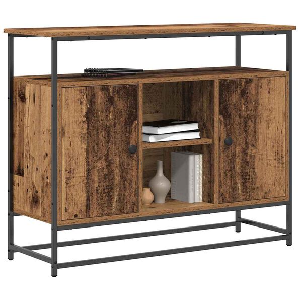 vidaXL Sideboard Altholz 100 x 35 x 80 cm Holzwerkstoff