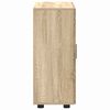 vidaXL Holzschrank Sonoma-Eiche 88,5 x 30,5 x 73 cm Holzwerkstoff