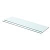 vidaXL Regalb&ouml;den 2 Stk. Glas Transparent 80x20 cm
