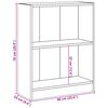 vidaXL B&uuml;cherregal R&auml;uchereiche 60x24x76 cm Holzwerkstoff