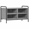 vidaXL TV-Schrank 140 x 39,5 x 50 cm Sonoma-Grau Holzwerkstoff
