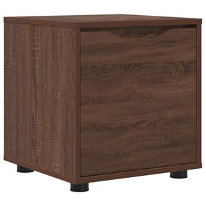 vidaXL Badezimmerschrank Braun Eichen-Optik 40,5 x 40 x 44 cm