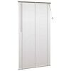 vidaXL Venetianer Jalousie Dunkelbraun mit Muster 213 x 110 cm PVC