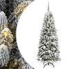 vidaXL K&uuml;nstlicher Weihnachtsbaum Wei&szlig; 150 cm