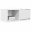 vidaXL TV-Schrank Wei&szlig; 60x31x25,5 cm Holzwerkstoff