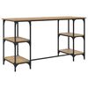 vidaXL Schreibtisch Artisan-Eiche 140 x 50 x 75 cm Holzwerkstoff