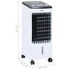 vidaXL 2-in-1 Mobiler Luftk&uuml;hler 80 W