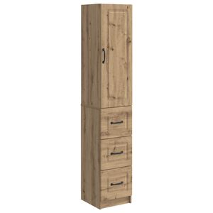vidaXL Schrankset 2 stk. 33 x 34,5 x 87 cm Holzwerkstoff Artisan-Eiche